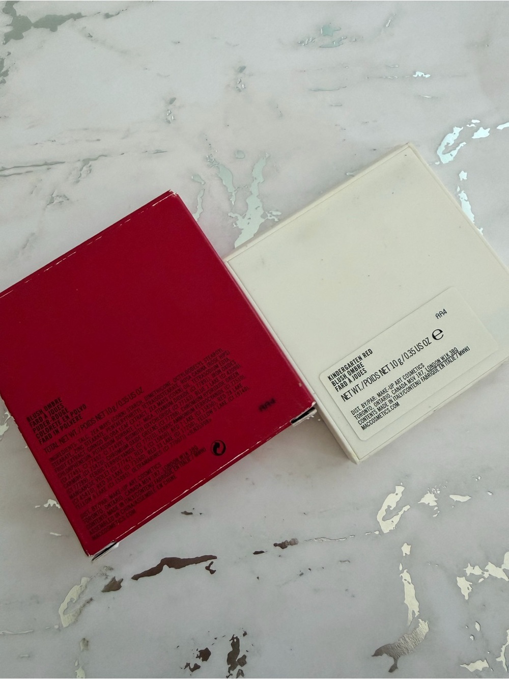 NIB MAC x Toledo Limited Edition Gradient Blush Compact in Kindergarten Red - Picture 4 of 4